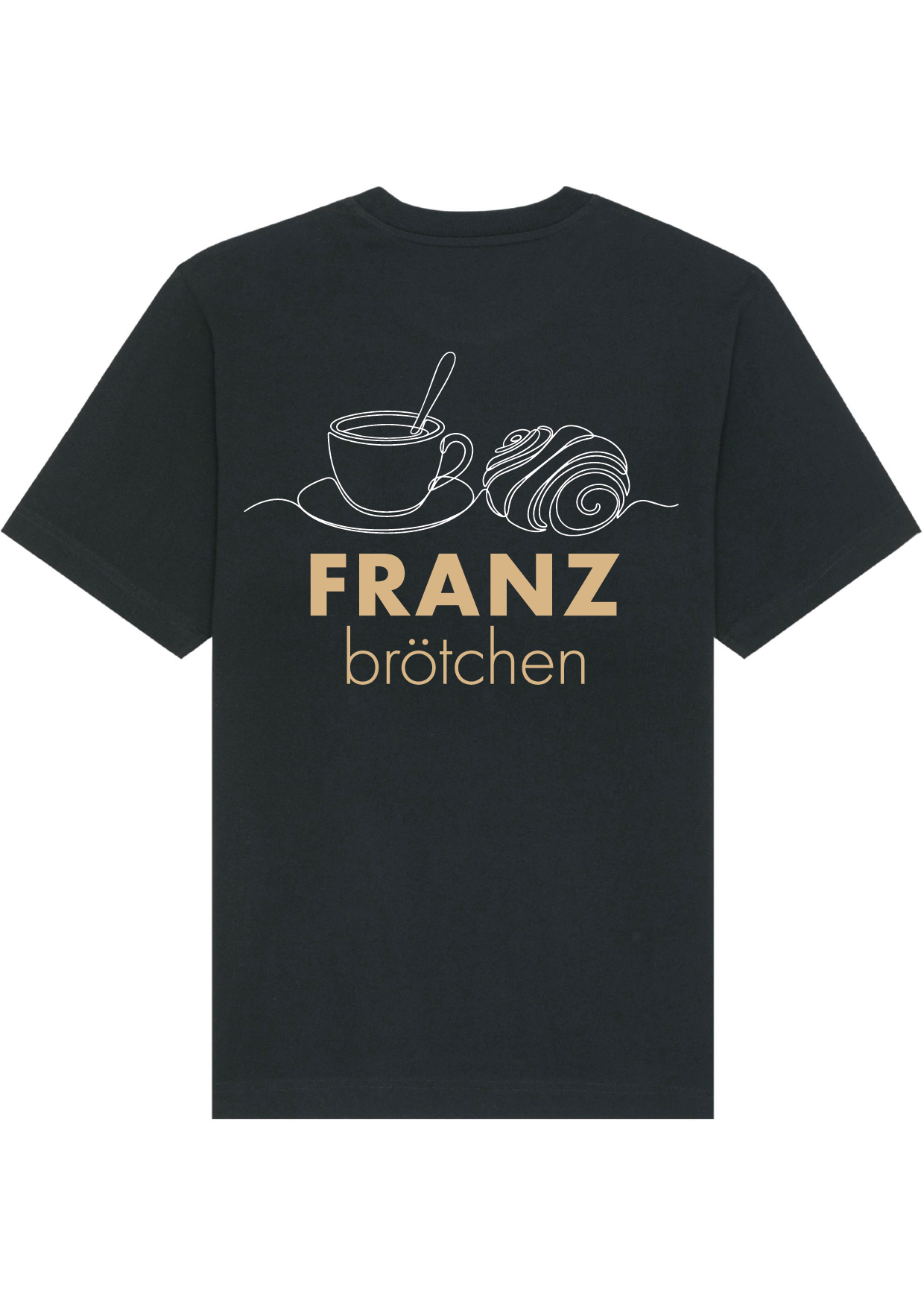Kaffee & Franz T-Shirt Schwarz