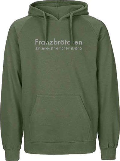 Hoodie|Franzbrötchen&Koordinaten