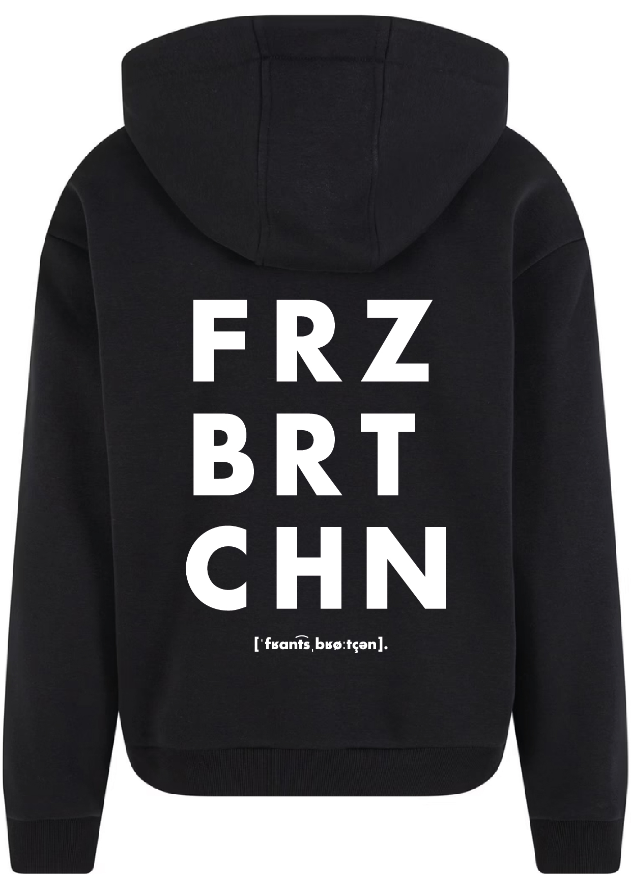 FRZBRTCHN Hoodie Schwarz 