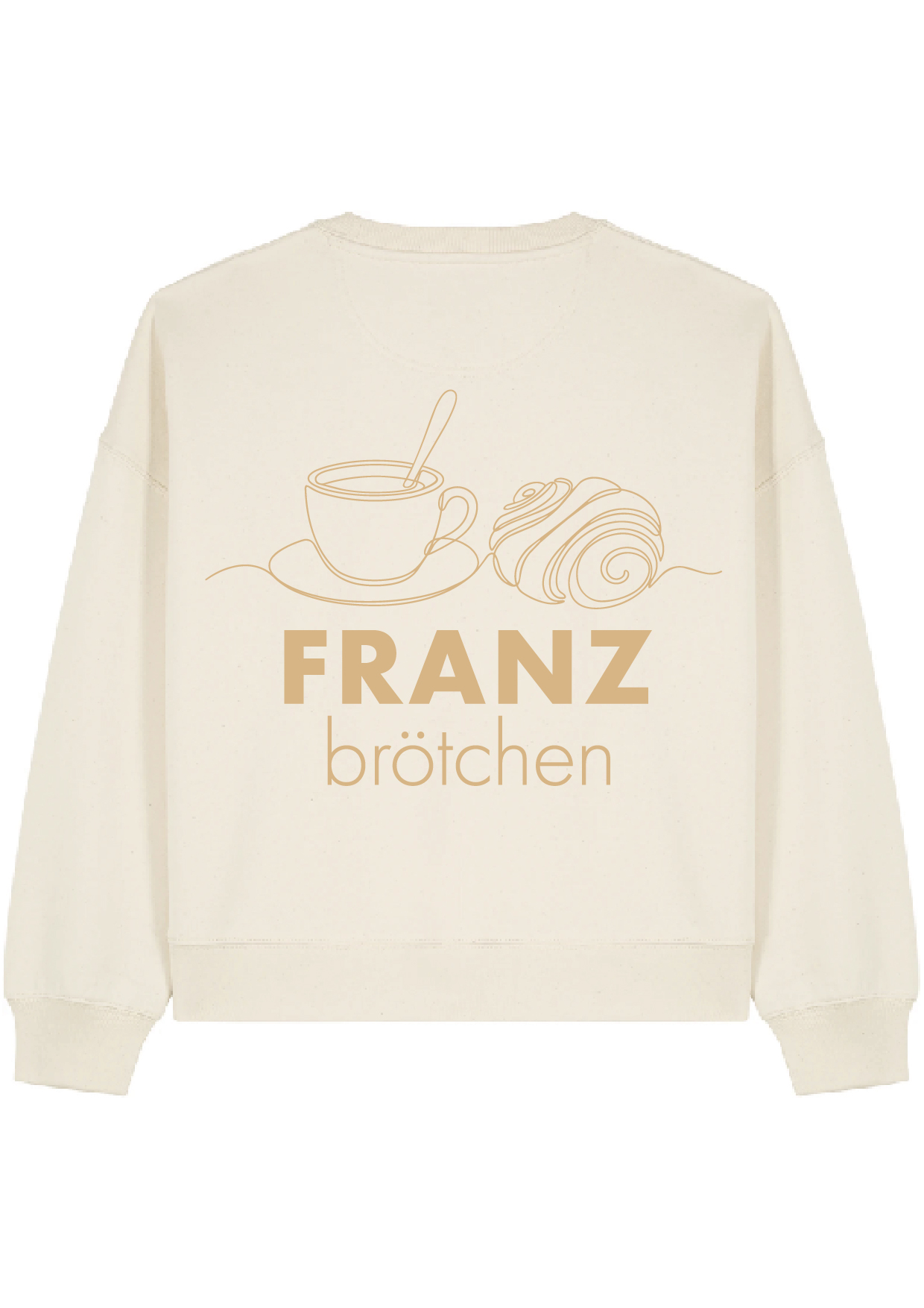 Kaffee & Franz Sweatshirt Cremeweiß
